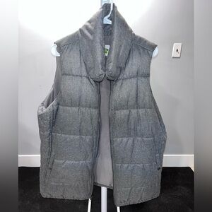 Old Navy Gray Puffer Vest